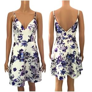 Jules & Cleo dressy fit and flare floral dress.